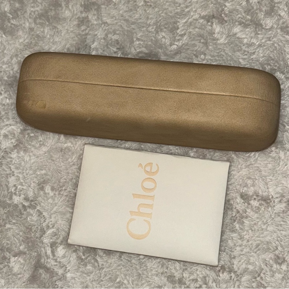 Chloe Tan Accessory Case With Authenticity Card - image 5